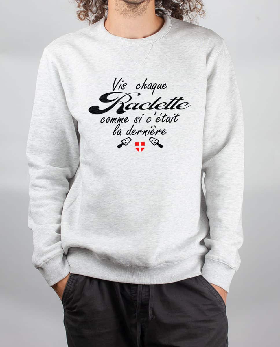 PULL HOMME : VIS CHAQUE RACLETTE COMME SI C’ÉTAIT LA DERNIÈRE – Image 3