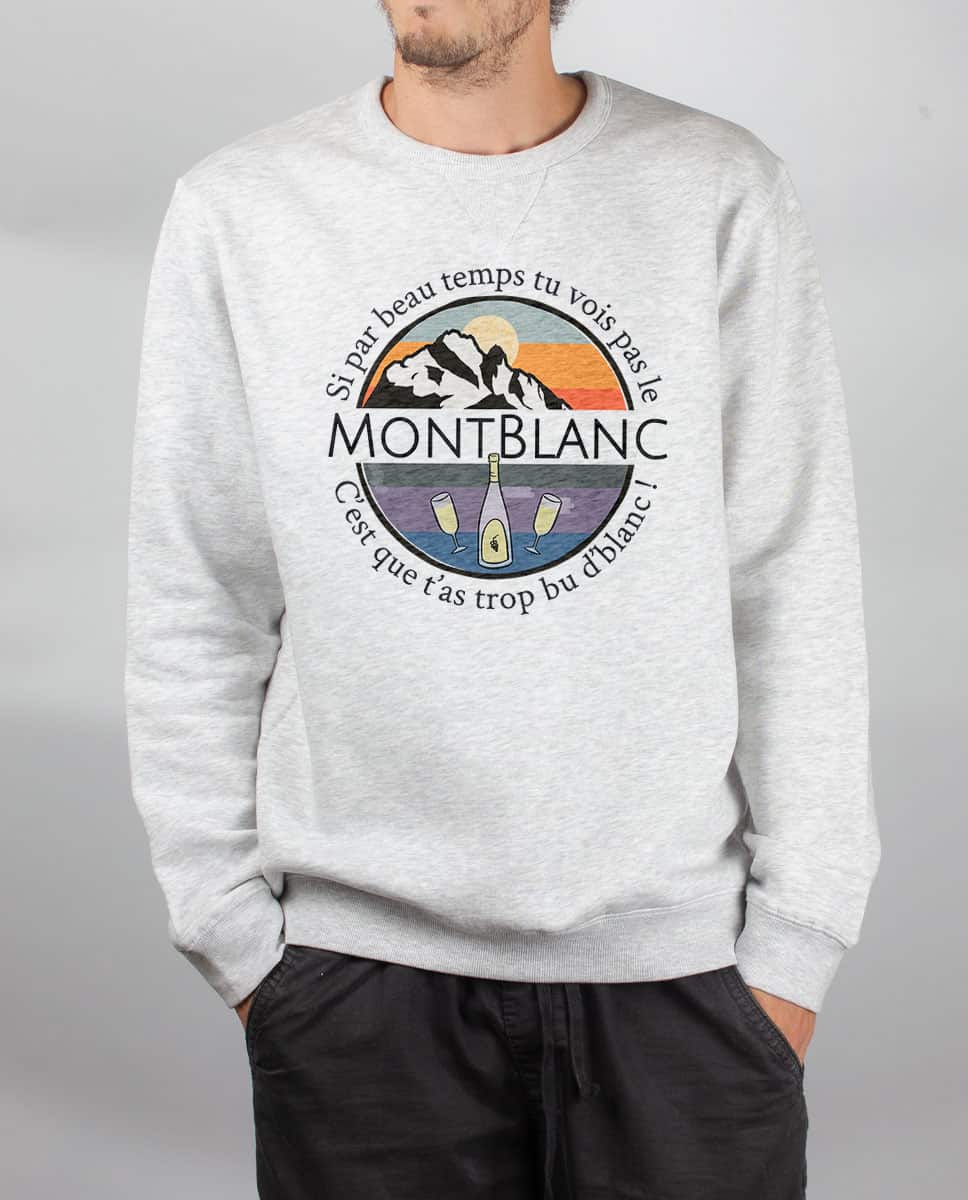 PULL FEMME : SI TU VOIS PAS LE MONT BLANC – Image 5