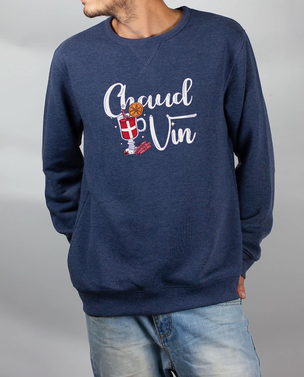 PULL HOMME : CHAUD VIN – Image 2