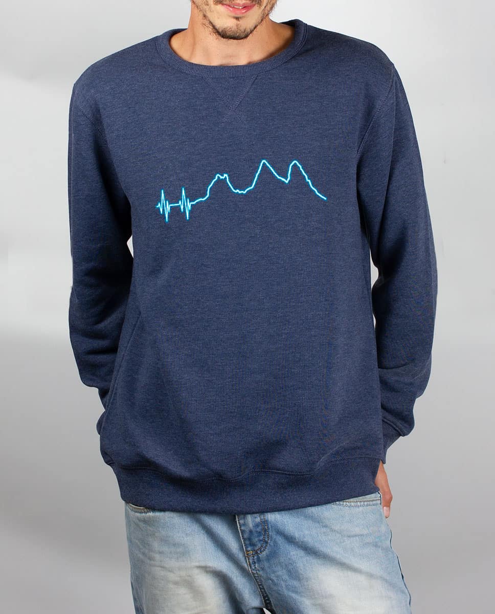 SWEAT FEMME : BATTEMENTS DE COEUR AIGUILLES D ARVES – Image 9