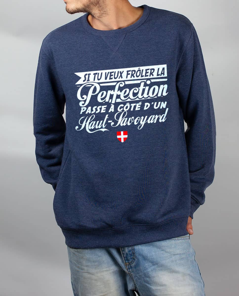 PULL HOMME : FRÔLE LA PERFECTION PASSE À CÔTÉ D’UN HAUT SAVOYARD – Image 3