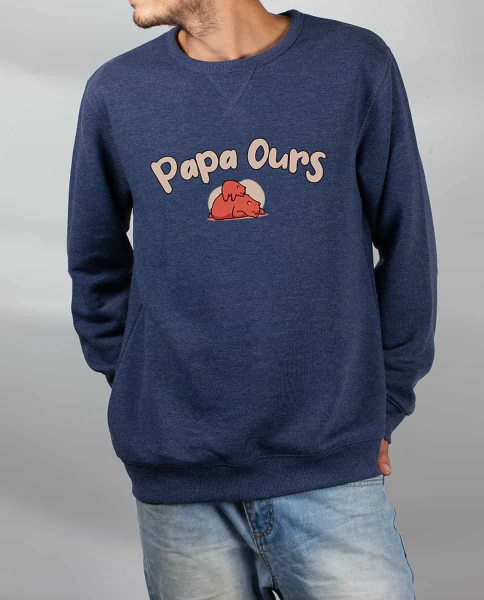 PULL HOMME : PAPA OURS – Image 3