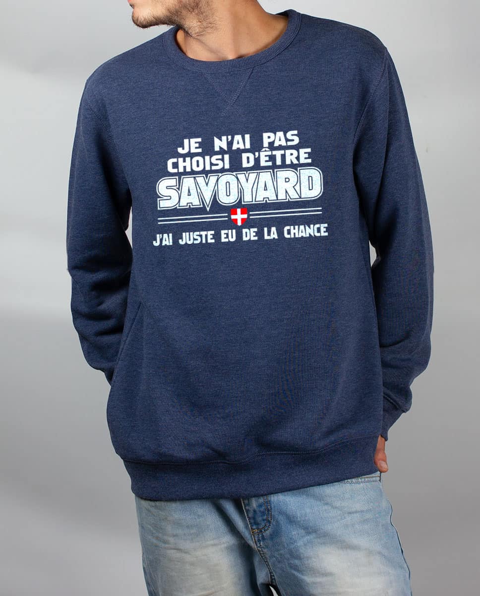 PULL HOMME : JE N'AI PAS CHOISI D'ÊTRE SAVOYARD – Image 2