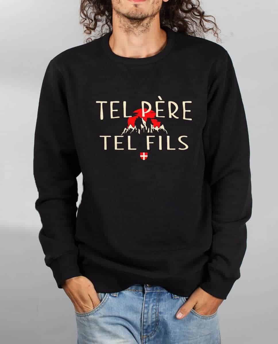 PULL HOMME : TEL PERE TEL FILS – Image 3