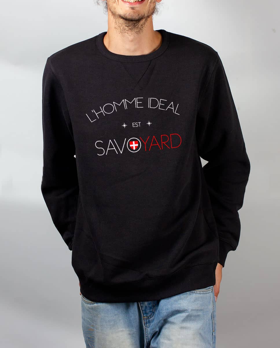 PULL HOMME : L'HOMME IDEAL EST SAVOYARD – Image 2
