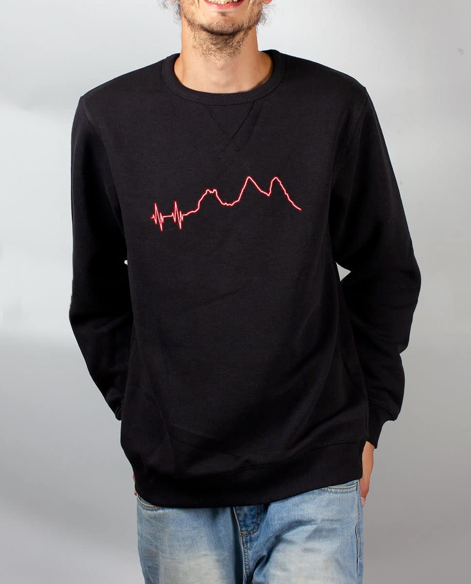 SWEAT FEMME : BATTEMENTS DE COEUR AIGUILLES D ARVES – Image 10