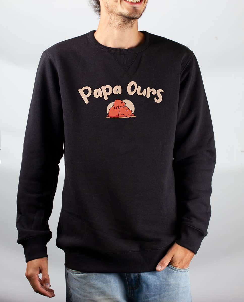 PULL HOMME : PAPA OURS – Image 2