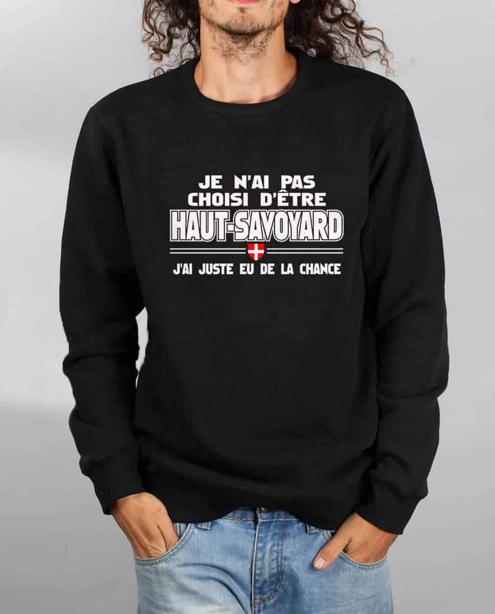 PULL HOMME : JE N’AI PAS CHOISI D’ÊTRE HAUT SAVOYARD – Image 2