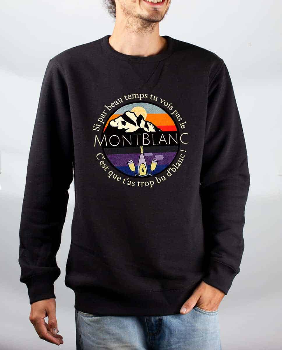 PULL FEMME : SI TU VOIS PAS LE MONT BLANC – Image 7