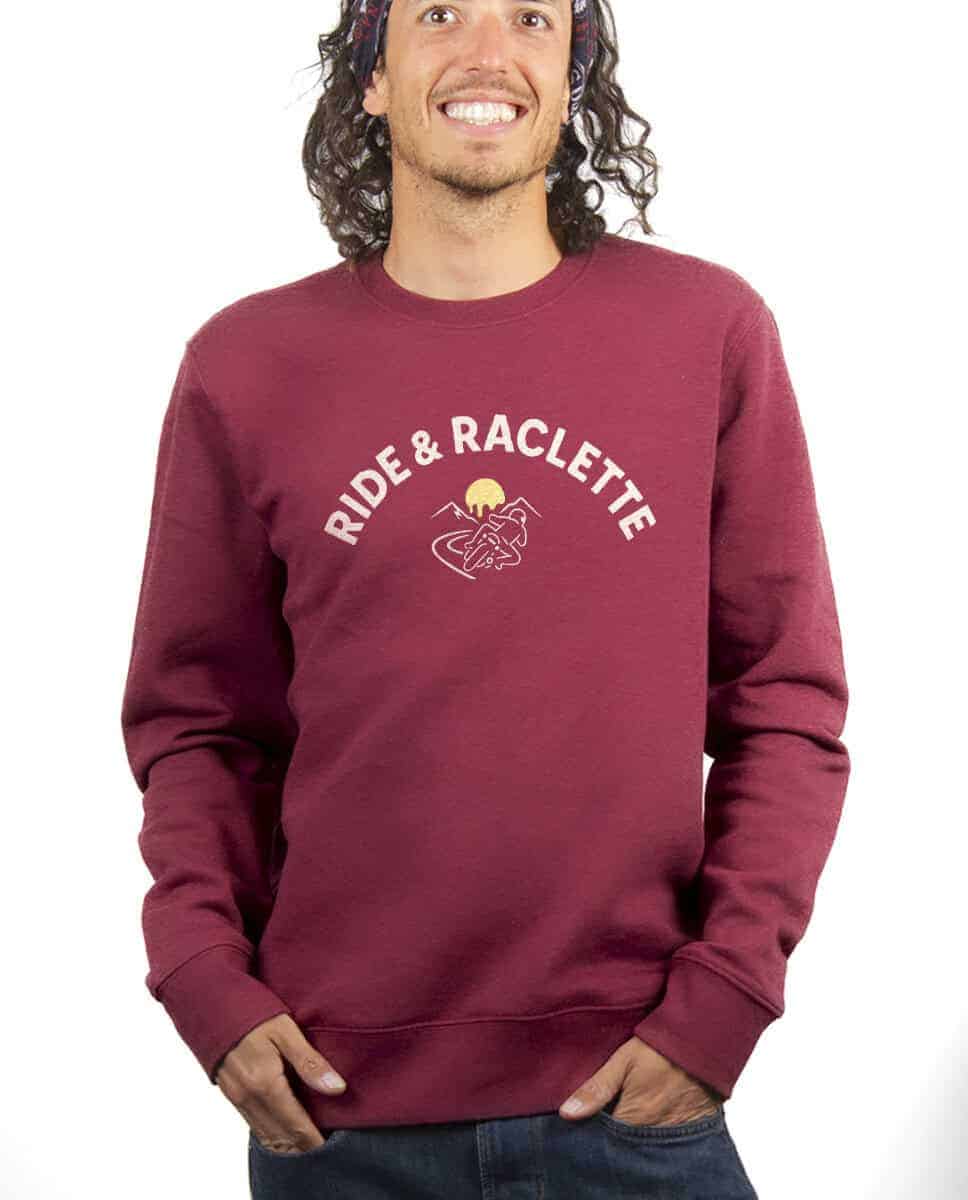 PULL HOMME : Ride & Raclette - Motard – Image 3