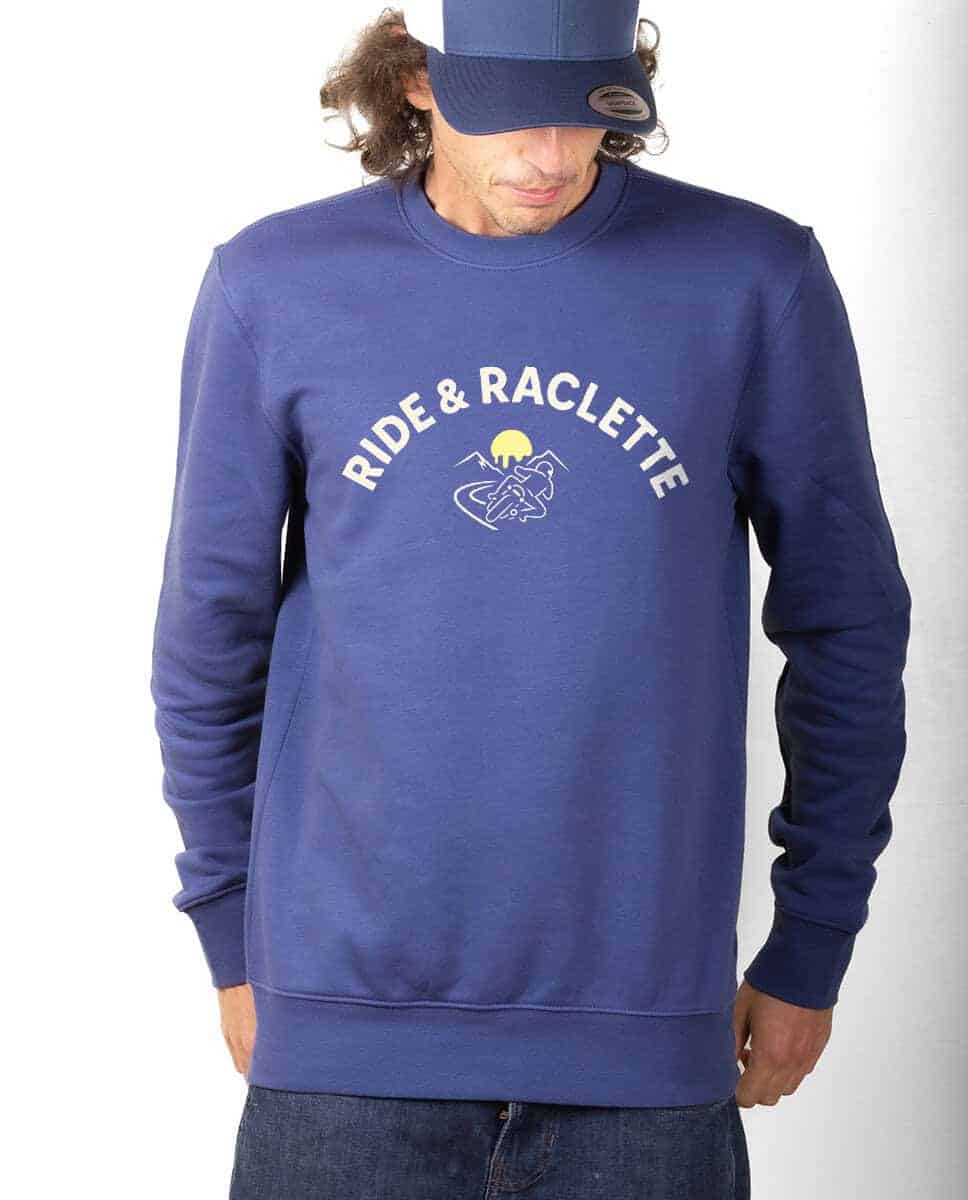 PULL HOMME : Ride & Raclette - Motard – Image 4