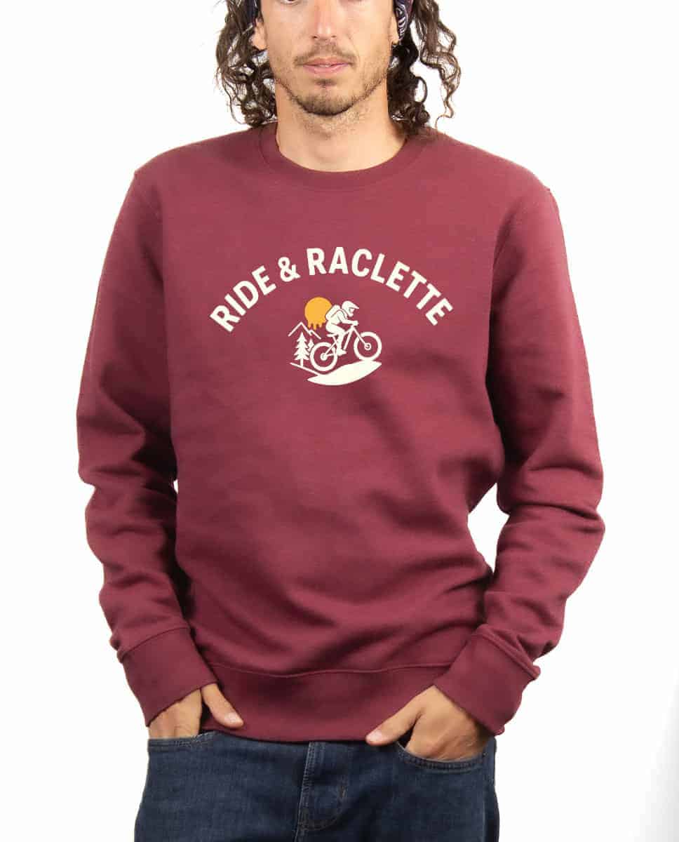 PULL HOMME : Ride & Raclette - VTT – Image 3