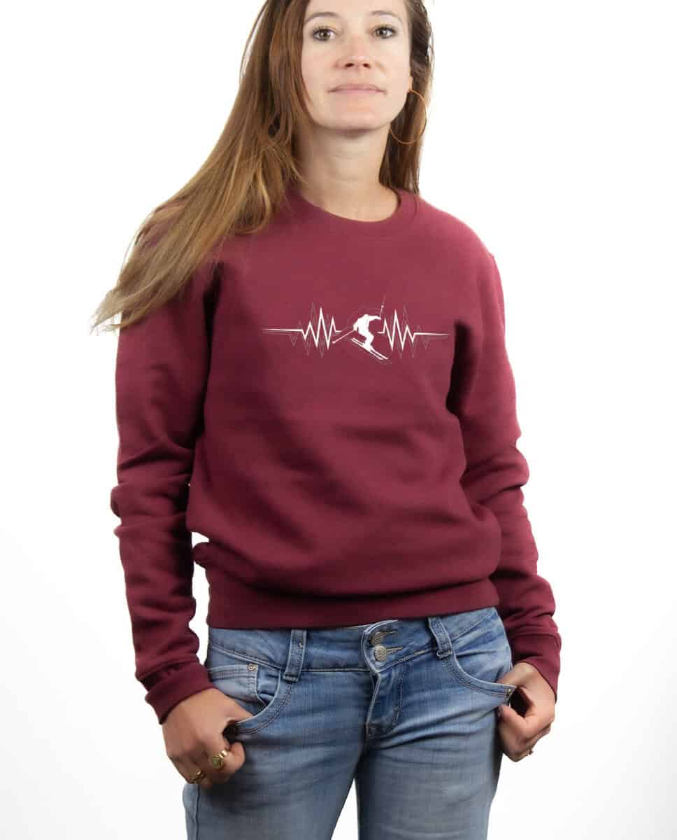 PULL FEMME : SKI BATTEMENTS DE COEUR – Image 5