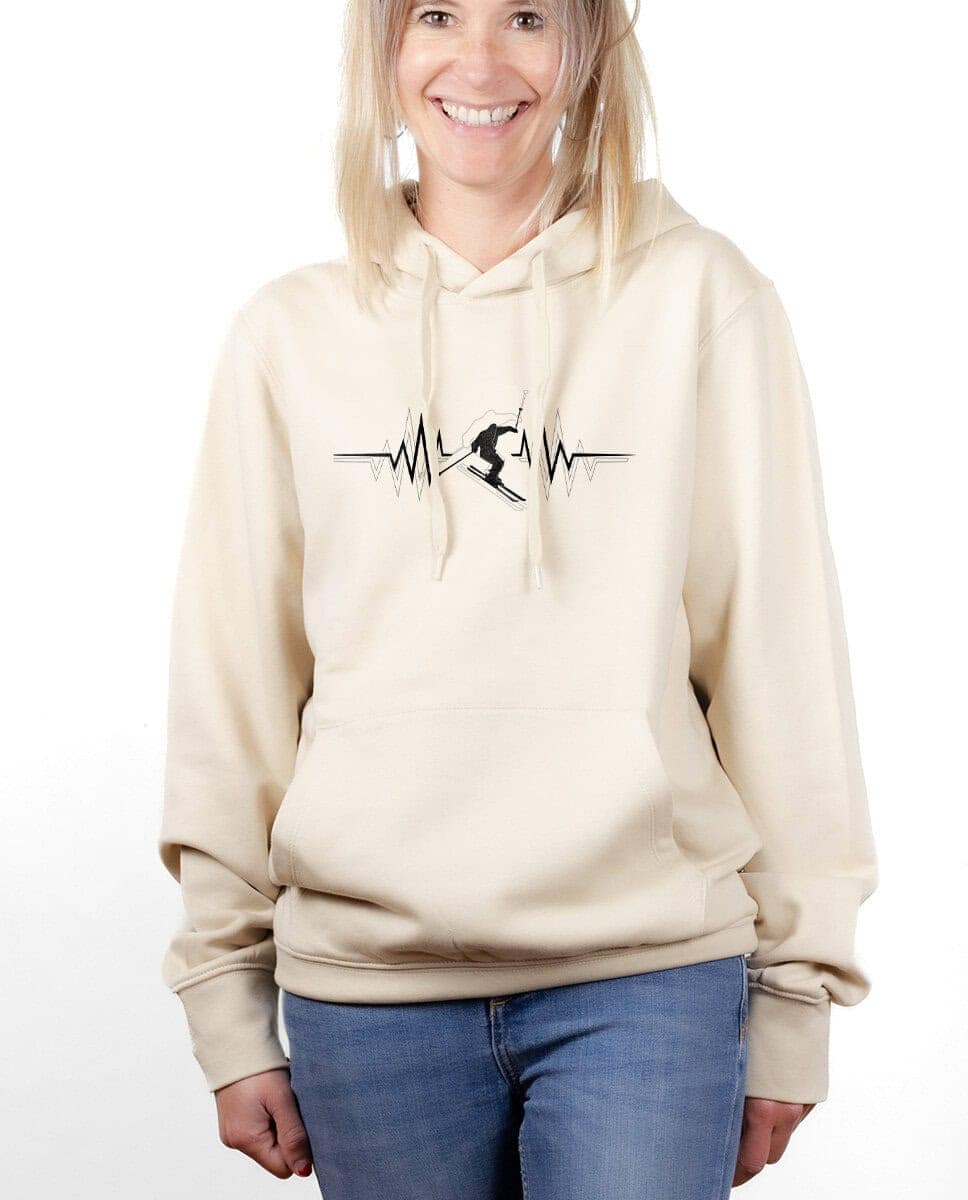 SWEAT FEMME : SKI BATTEMENTS DE COEUR – Image 3