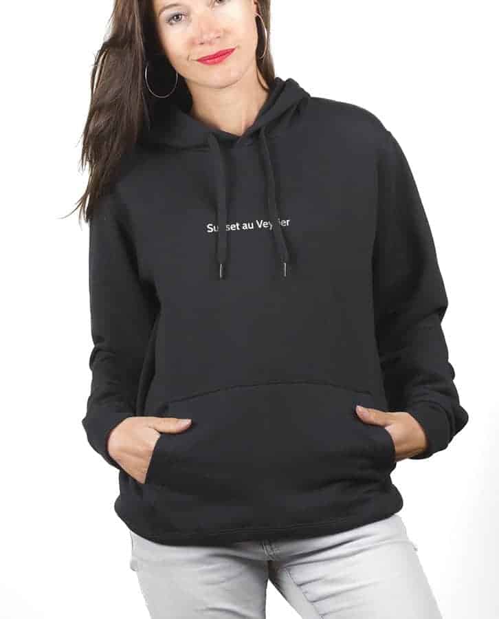 SWEAT FEMME : SUNSET AU VEYRIER – Image 2
