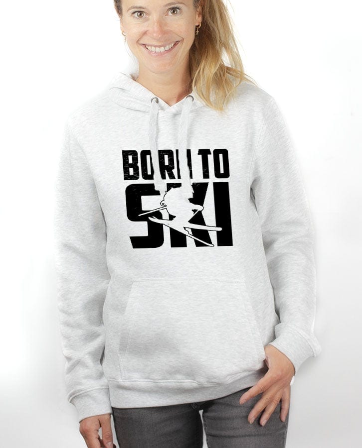 SWEAT FEMME : BORN TO SKI – Image 5