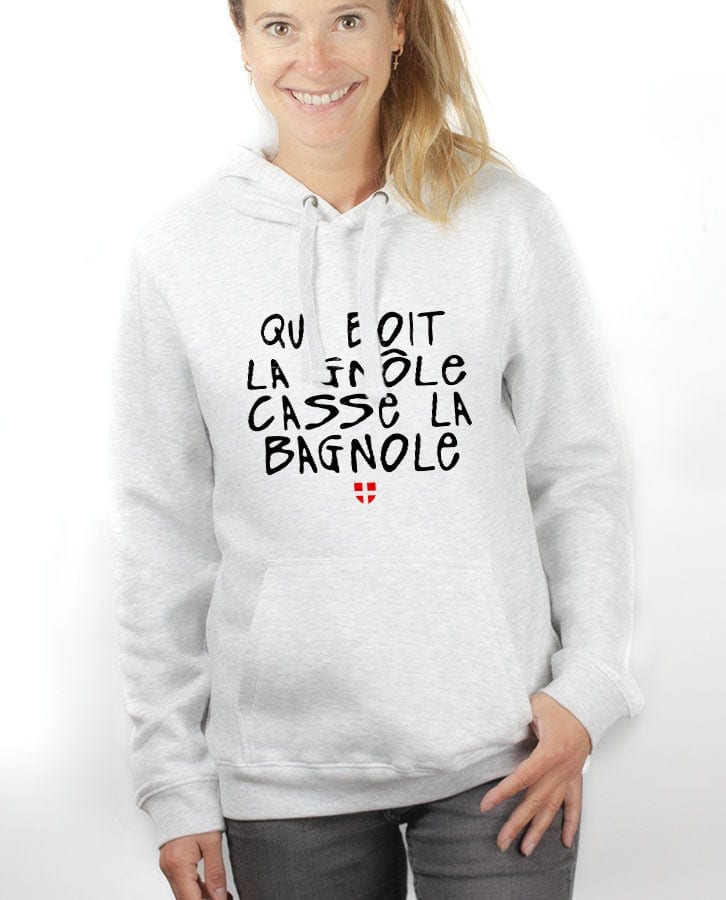 SWEAT FEMME : QUI BOIT LA GNÔLE CASSE LA BAGNOLE – Image 5