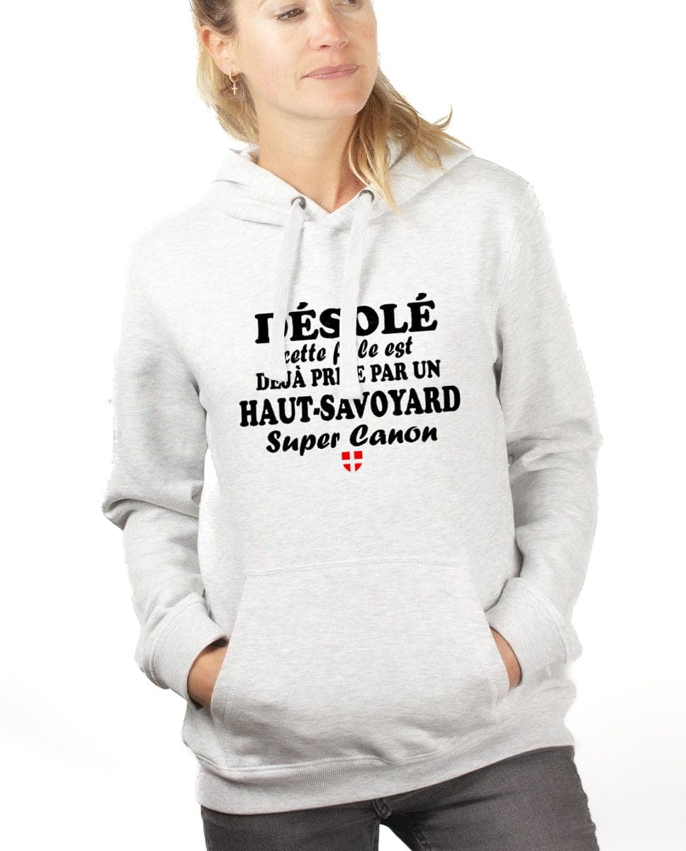 SWEAT FEMME : FILLE DÉJÀ PRISE PAR UN HAUT SAVOYARD – Image 6