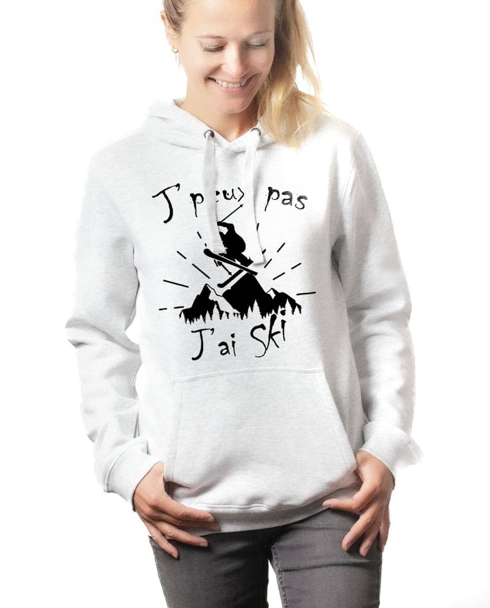 SWEAT FEMME : J'PEUX PAS J'AI SKI – Image 8