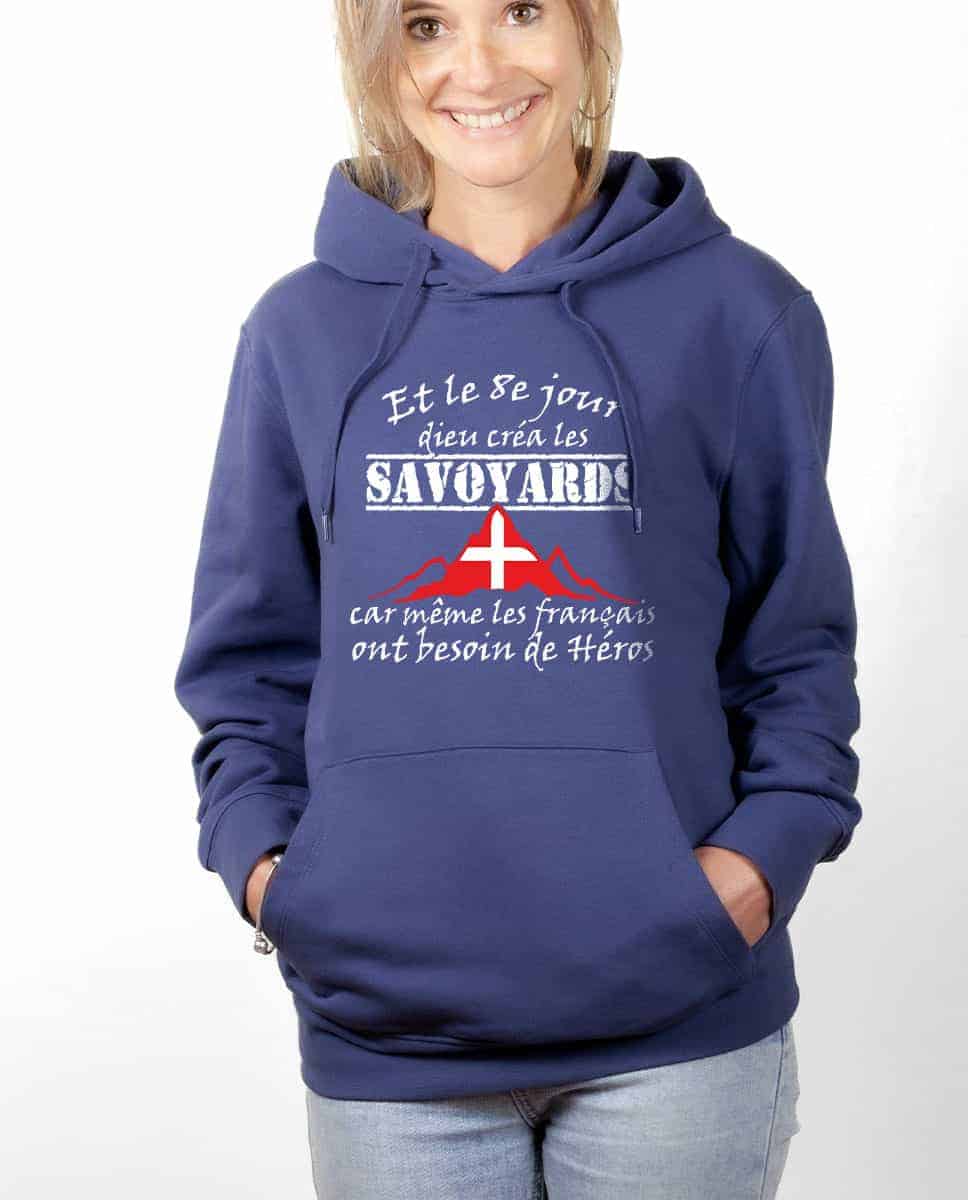 SWEAT FEMME : DIEU CREA LES SAVOYARDS – Image 9