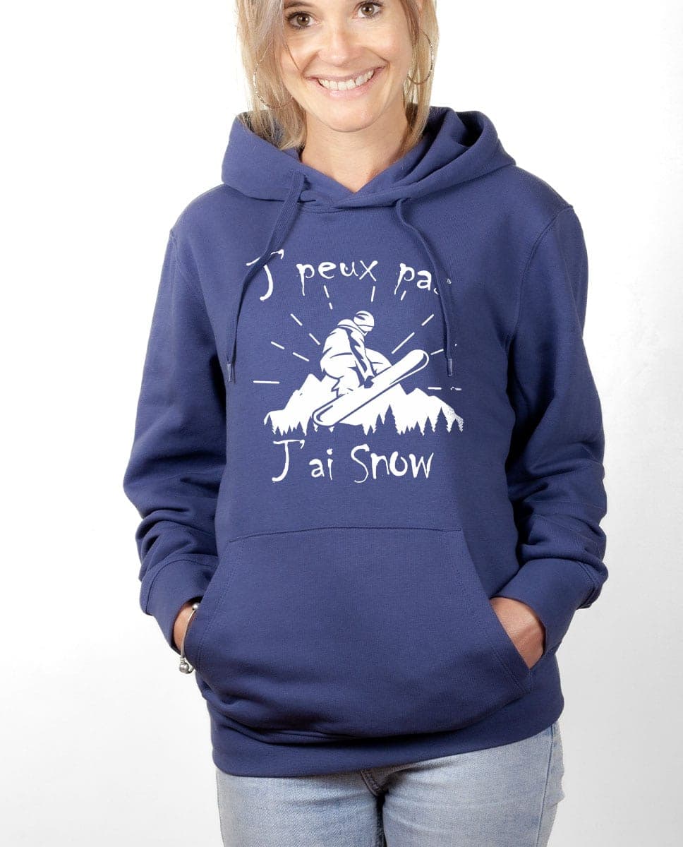 SWEAT FEMME : J'PEUX PAS J'AI SNOW – Image 8