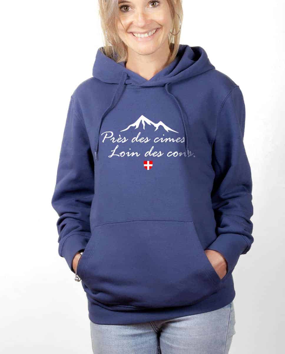 SWEAT FEMME : PRES DES CIMES LOIN DES CONS – Image 10