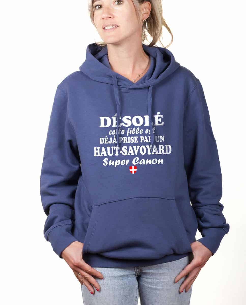 SWEAT FEMME : FILLE DÉJÀ PRISE PAR UN HAUT SAVOYARD – Image 8