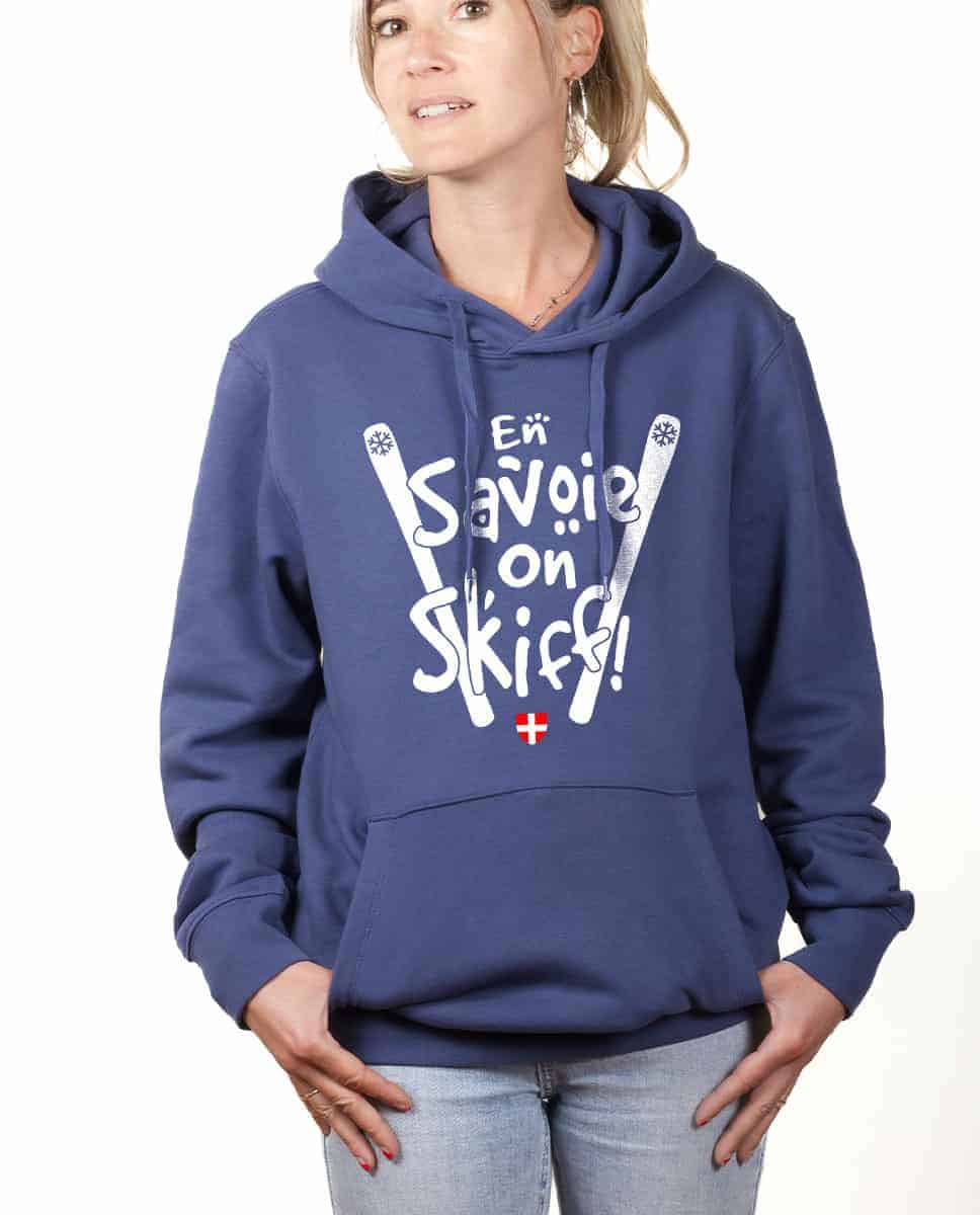 SWEAT FEMME : EN SAVOIE ON SKIFF – Image 7