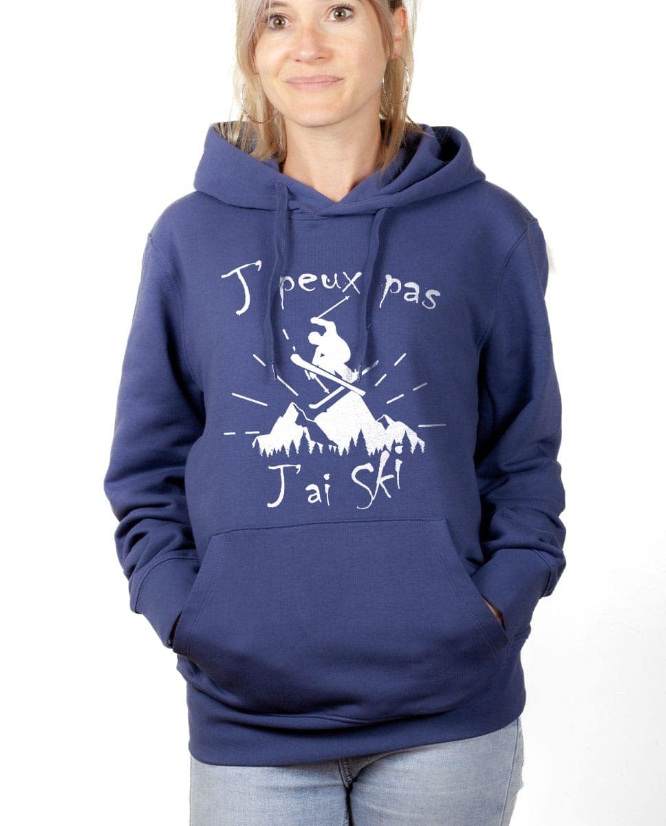SWEAT FEMME : J'PEUX PAS J'AI SKI – Image 10