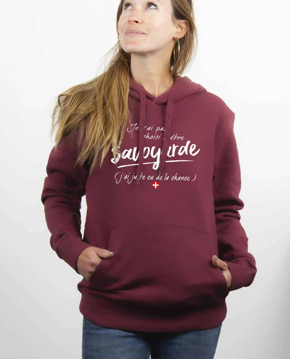 SWEAT FEMME : JE N'AI PAS CHOISI D'ÊTRE SAVOYARDE – Image 11