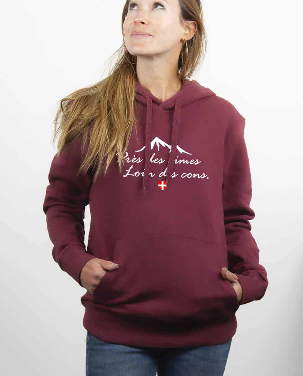 SWEAT FEMME : PRES DES CIMES LOIN DES CONS – Image 11
