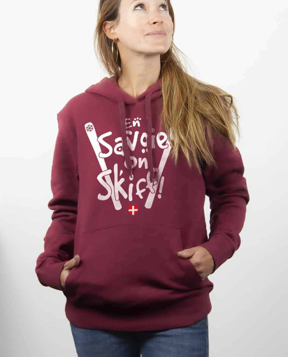 SWEAT FEMME : EN SAVOIE ON SKIFF – Image 8