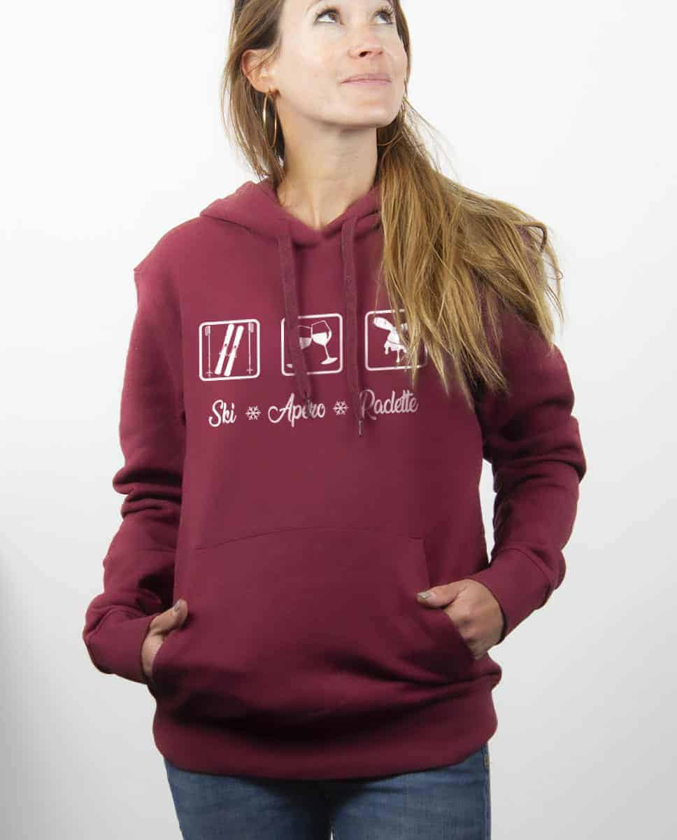 SWEAT FEMME : SKI APERO RACLETTE – Image 11