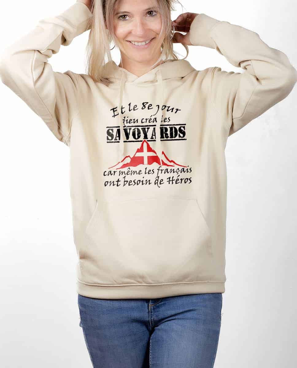 SWEAT FEMME : DIEU CREA LES SAVOYARDS – Image 6