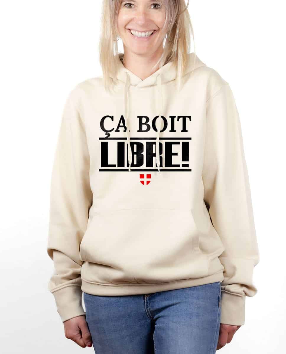 SWEAT FEMME : ÇA BOIT LIBRE – Image 4
