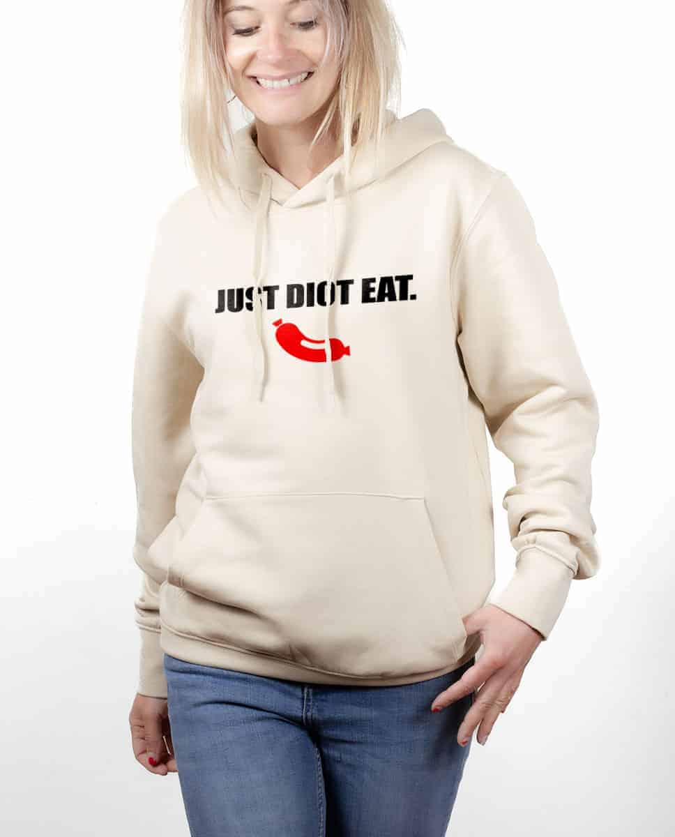 SWEAT FEMME : JUST DIOT EAT. – Image 4