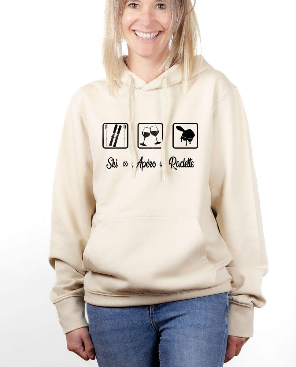 SWEAT FEMME : SKI APERO RACLETTE – Image 3