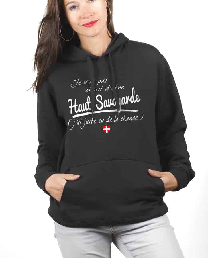 SWEAT FEMME : JE N’AI PAS CHOISI D’ÊTRE HAUT SAVOYARDE – Image 10