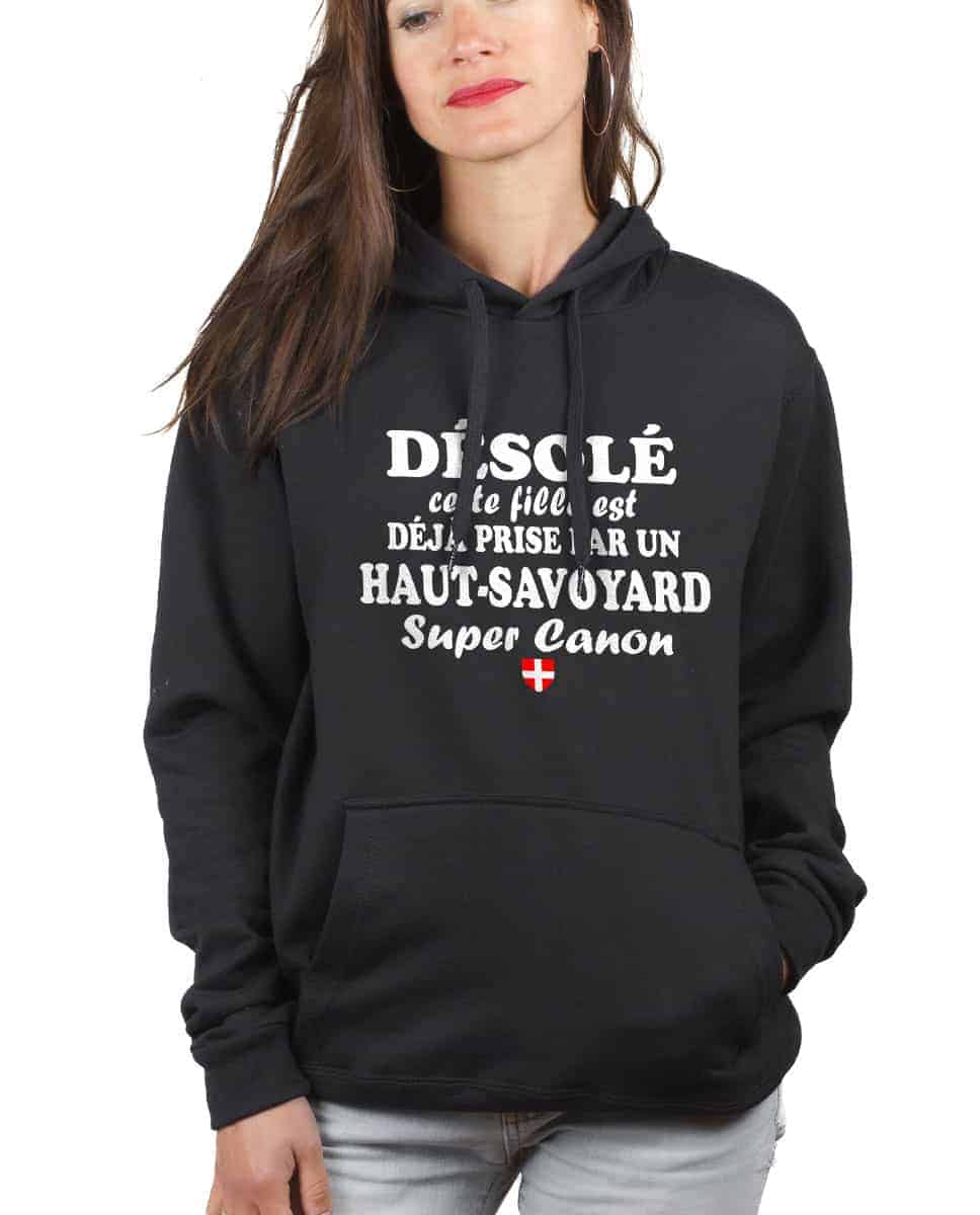 SWEAT FEMME : FILLE DÉJÀ PRISE PAR UN HAUT SAVOYARD – Image 7