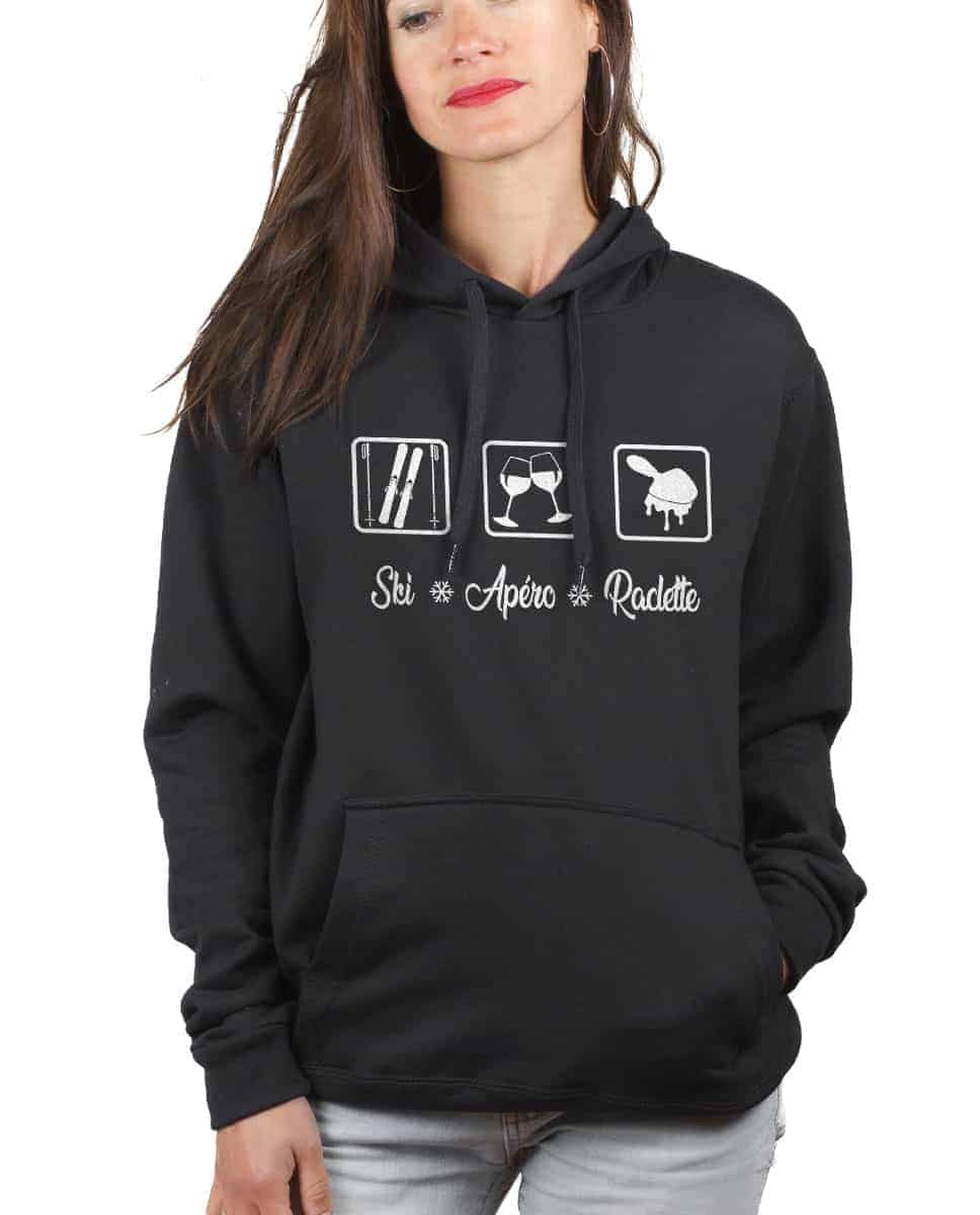 SWEAT FEMME : SKI APERO RACLETTE – Image 9