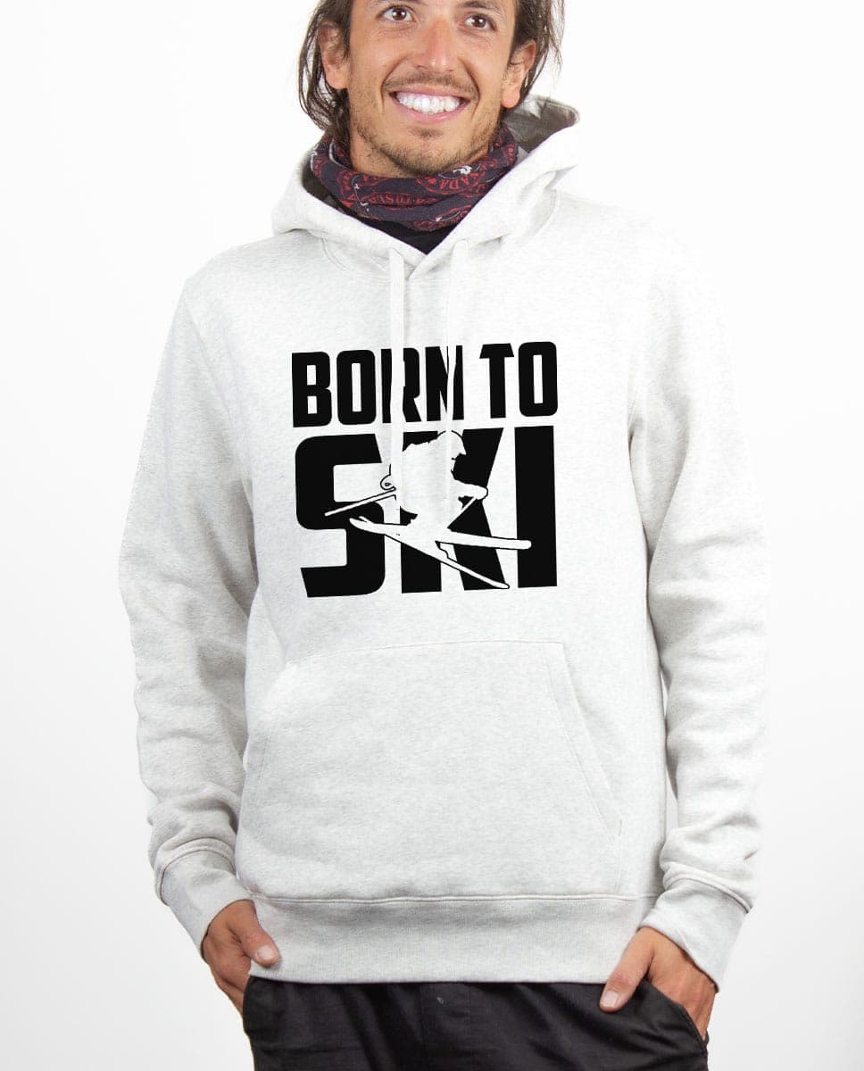 SWEAT HOMME : BORN TO SKI – Image 6