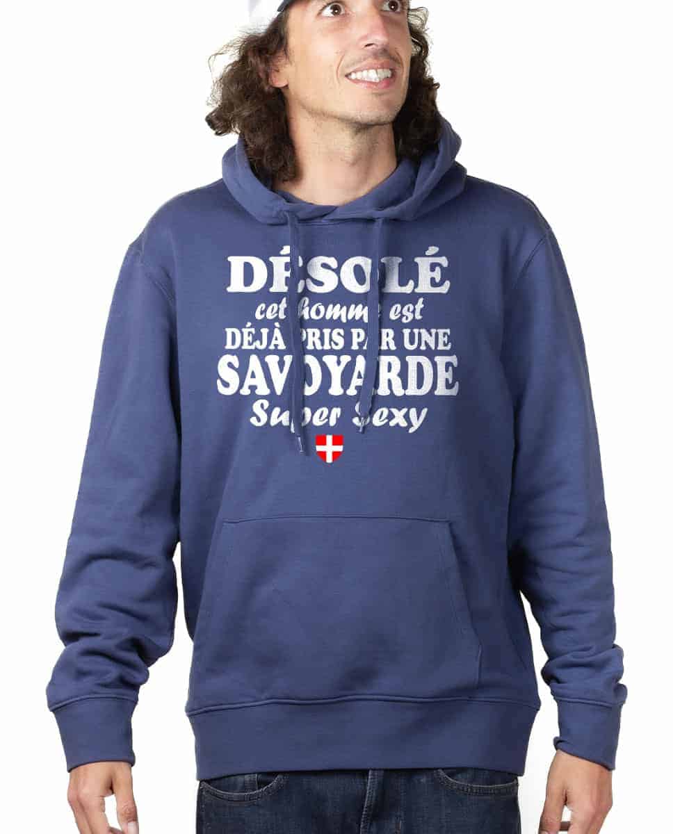 SWEAT HOMME : HOMME DÉJÀ PRIS PAR UNE SAVOYARDE – Image 7
