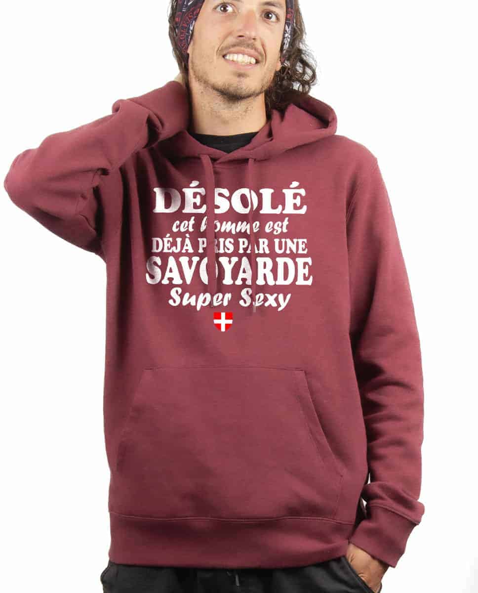 SWEAT HOMME : HOMME DÉJÀ PRIS PAR UNE SAVOYARDE – Image 9