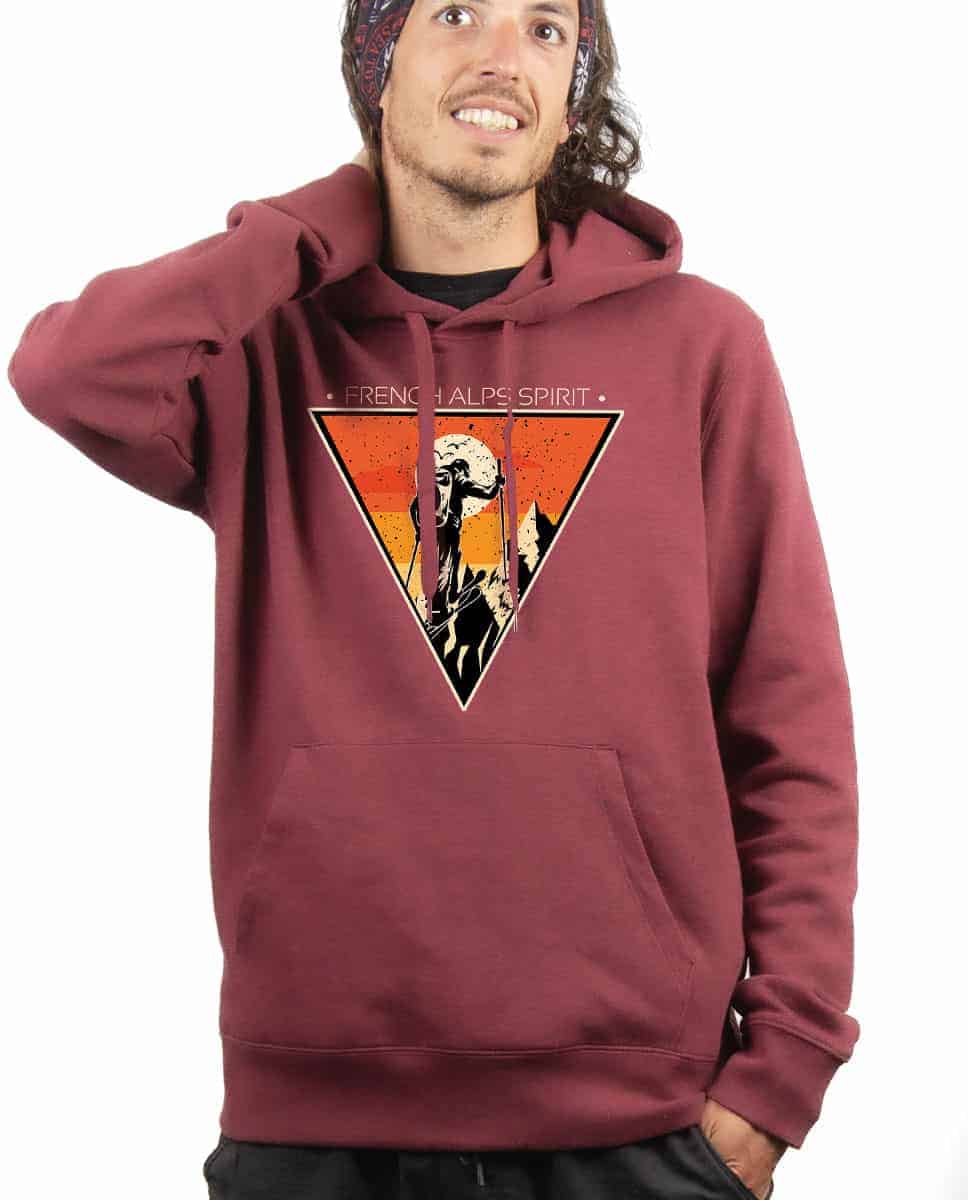 SWEAT HOMME : FRENCH ALPS SPIRIT SKI DE RANDO – Image 3