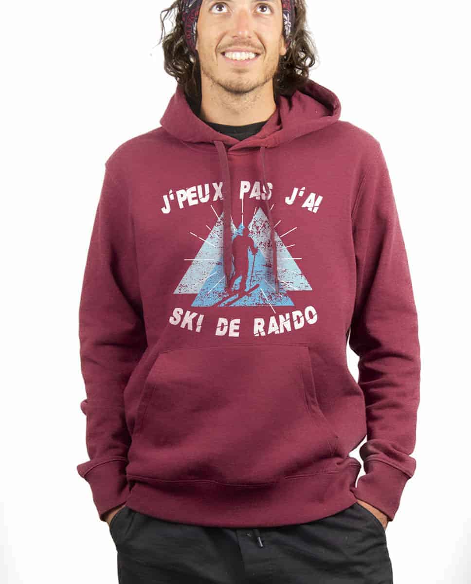 SWEAT HOMME : J'PEUX PAS J'AI SKI DE RANDO – Image 12
