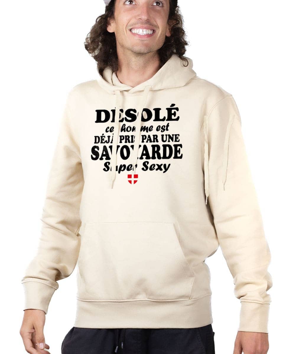 SWEAT HOMME : HOMME DÉJÀ PRIS PAR UNE SAVOYARDE – Image 5