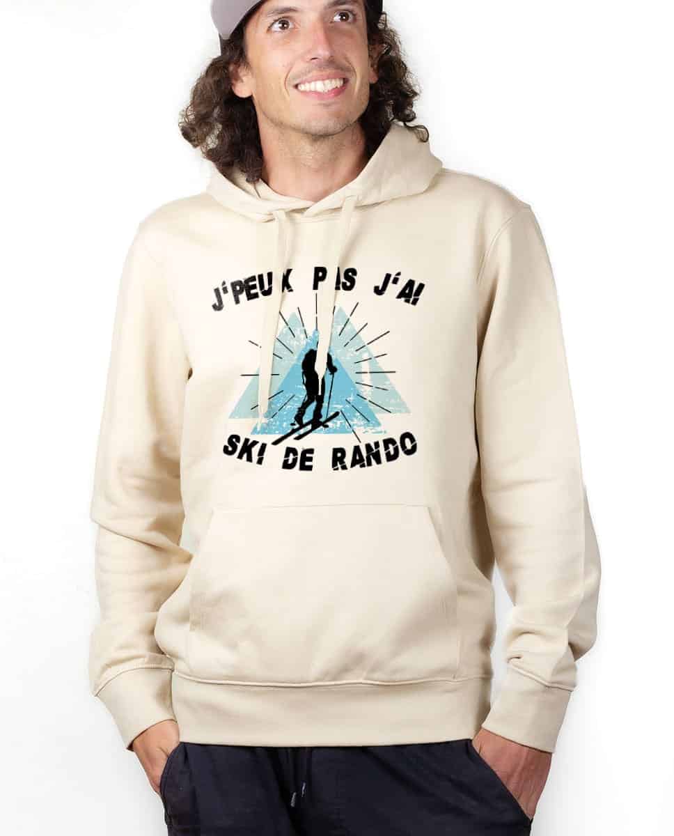SWEAT HOMME : J'PEUX PAS J'AI SKI DE RANDO – Image 4