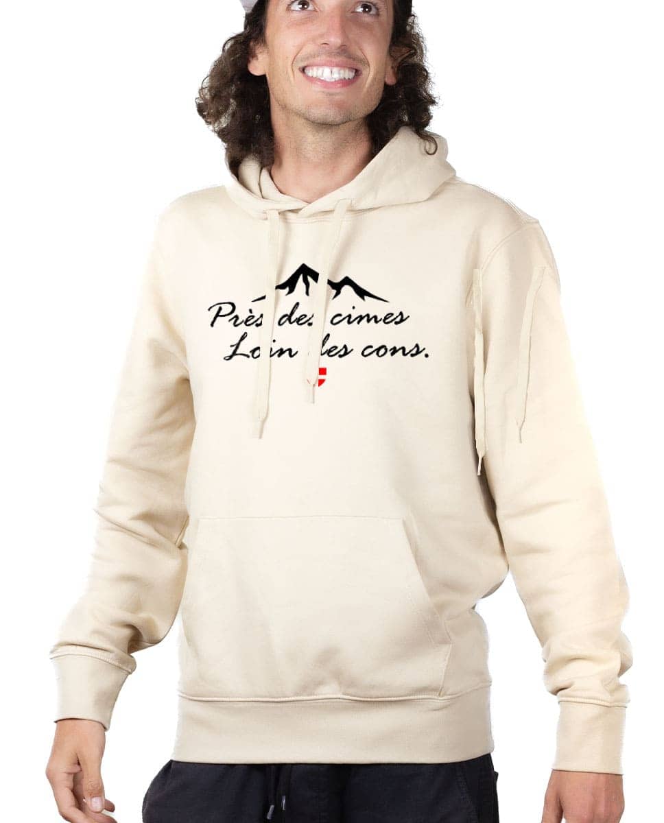 SWEAT HOMME : PRES DES CIMES LOIN DES CONS – Image 4