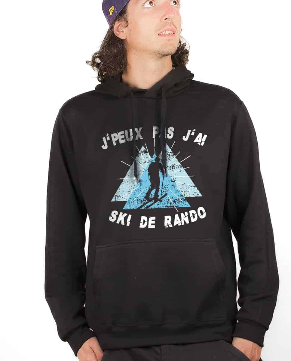 SWEAT HOMME : J'PEUX PAS J'AI SKI DE RANDO – Image 11
