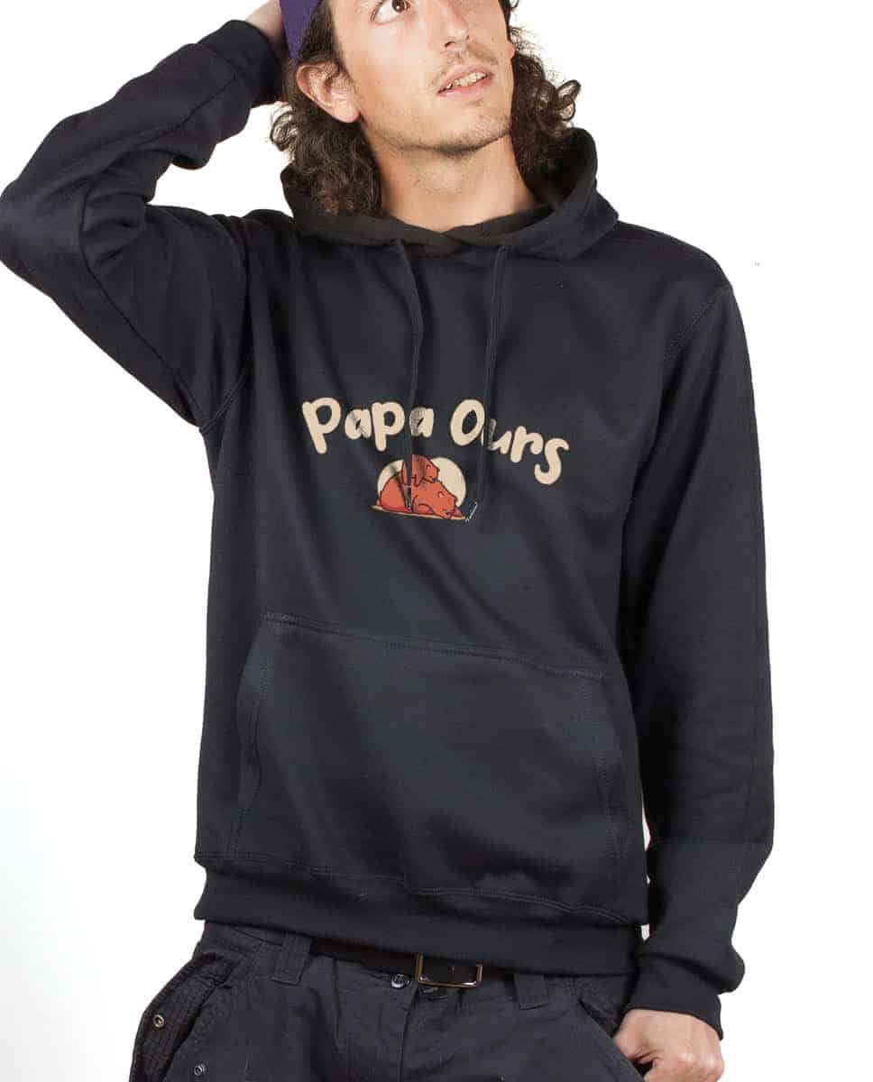 SWEAT HOMME : PAPA OURS – Image 2